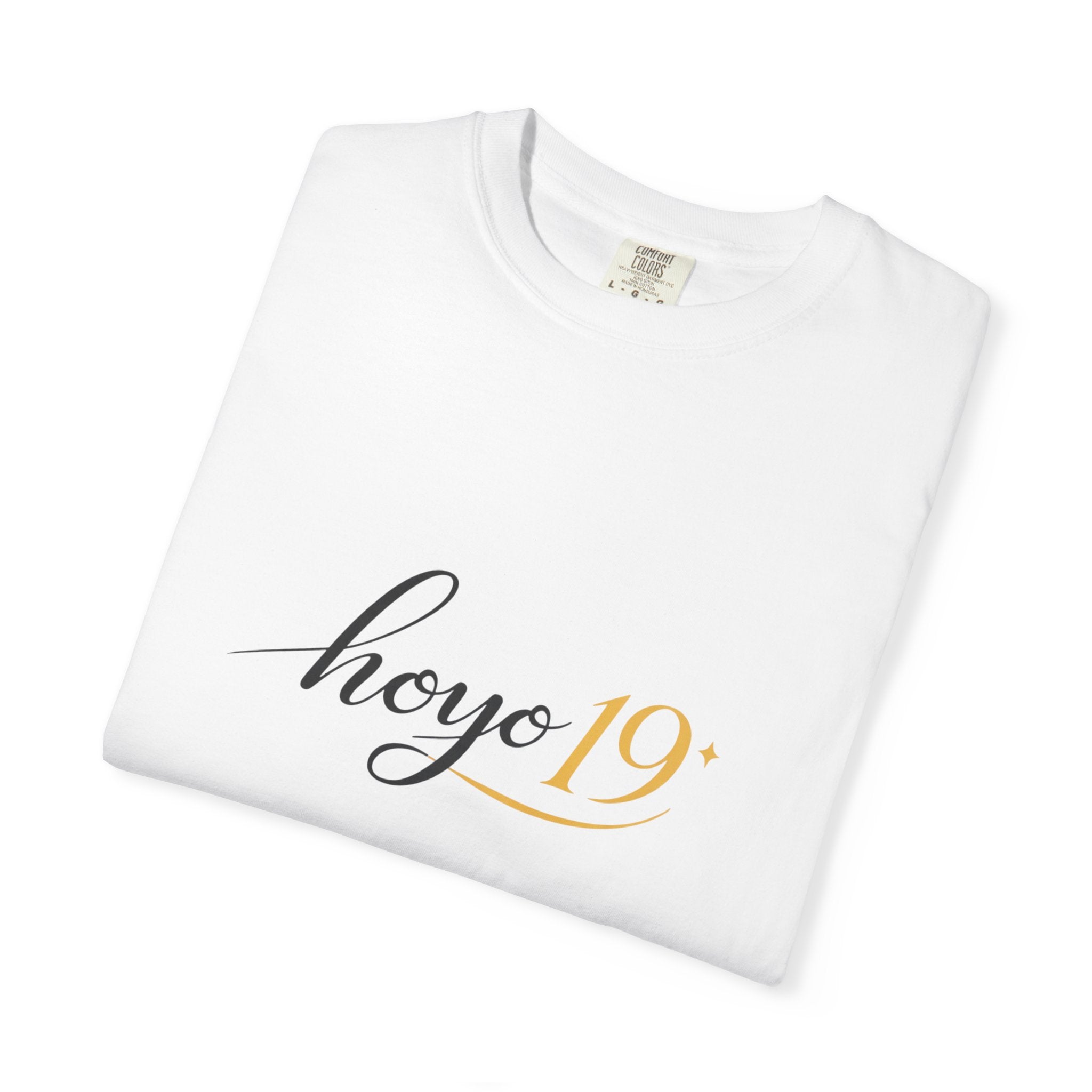 T-Shirt — Hoyo 19 Golf Graphic Tee (Back Cartoon Putting: “Par for the Course / Practice Putting, Win at Life” )