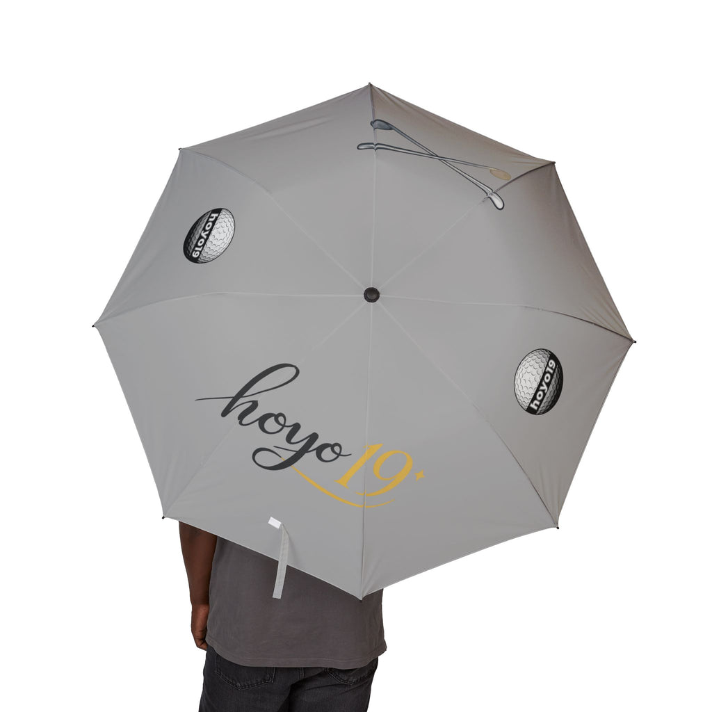 Copy of Golf Logo Foldable Umbrella — Semi-Automatic Travel Rain Umbrella