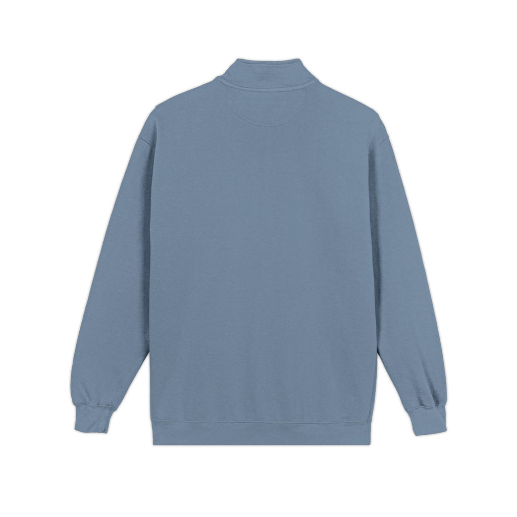 Ember Bee Embroidered Quarter-Zip Sweatshirt