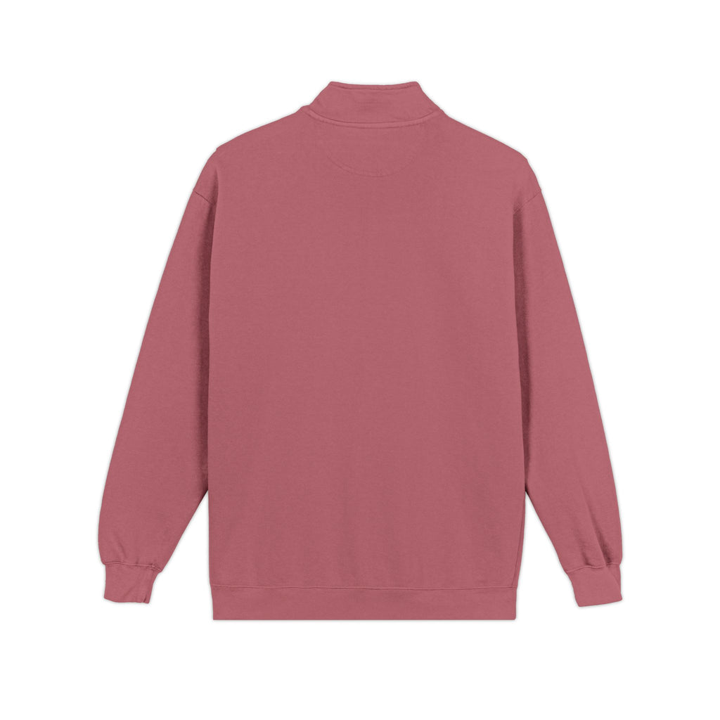 Ember Bee Embroidered Quarter-Zip Sweatshirt
