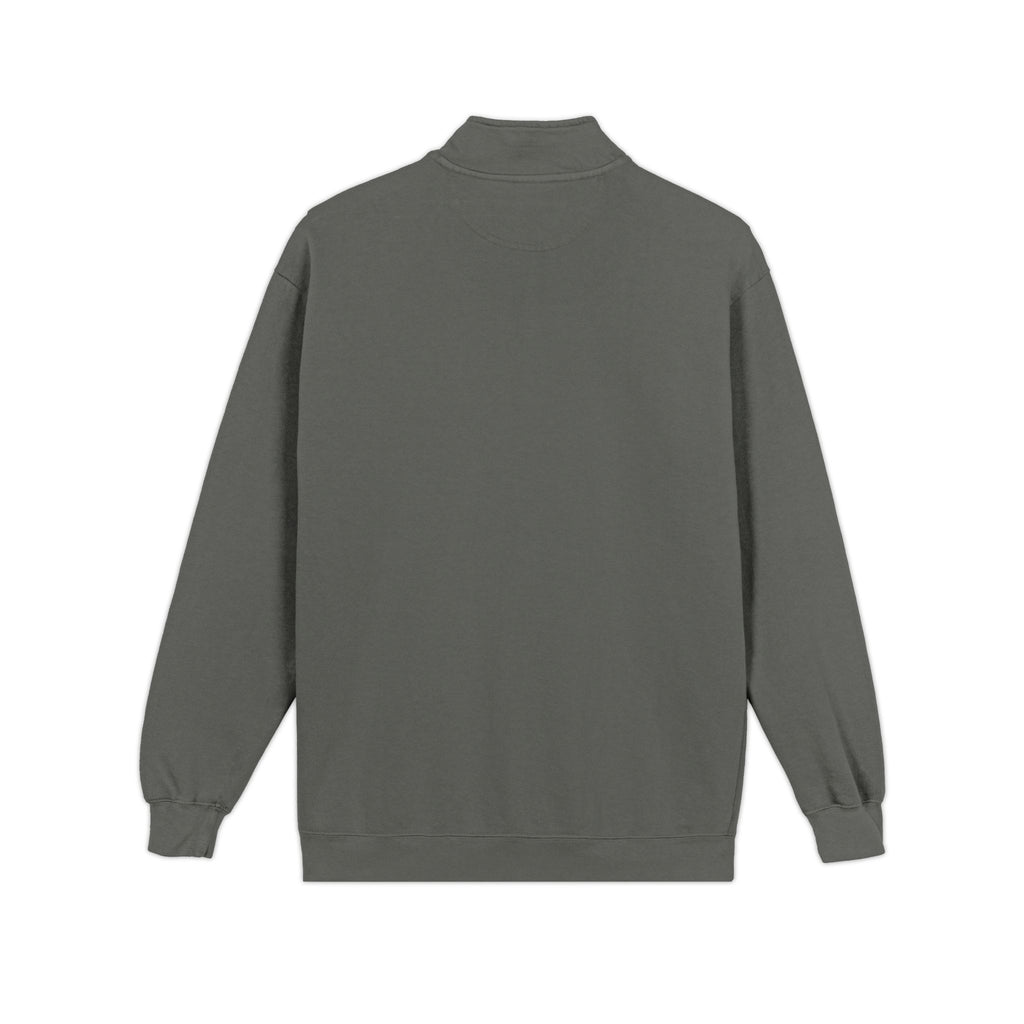 Ember Bee Embroidered Quarter-Zip Sweatshirt