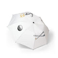 Golf Logo Foldable Umbrella — Semi-Automatic Travel Rain Umbrella