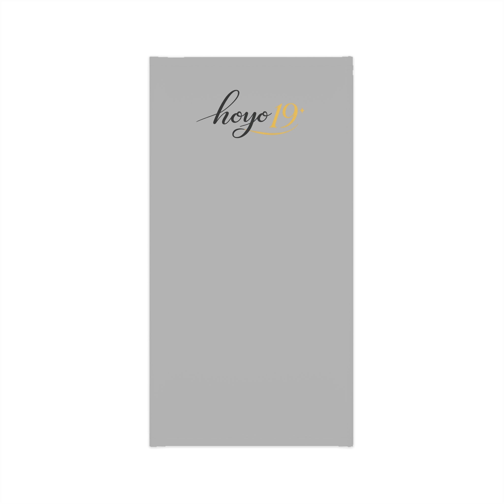 Lightweight Neck Gaiter — 'hoyo19' Script Logo Performance Face Covering