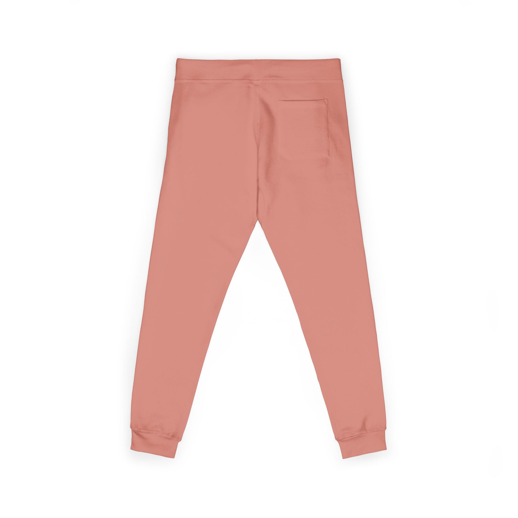 Embroidered Cozy Fleece Sweatpants – Coral Casual Lounge Joggers