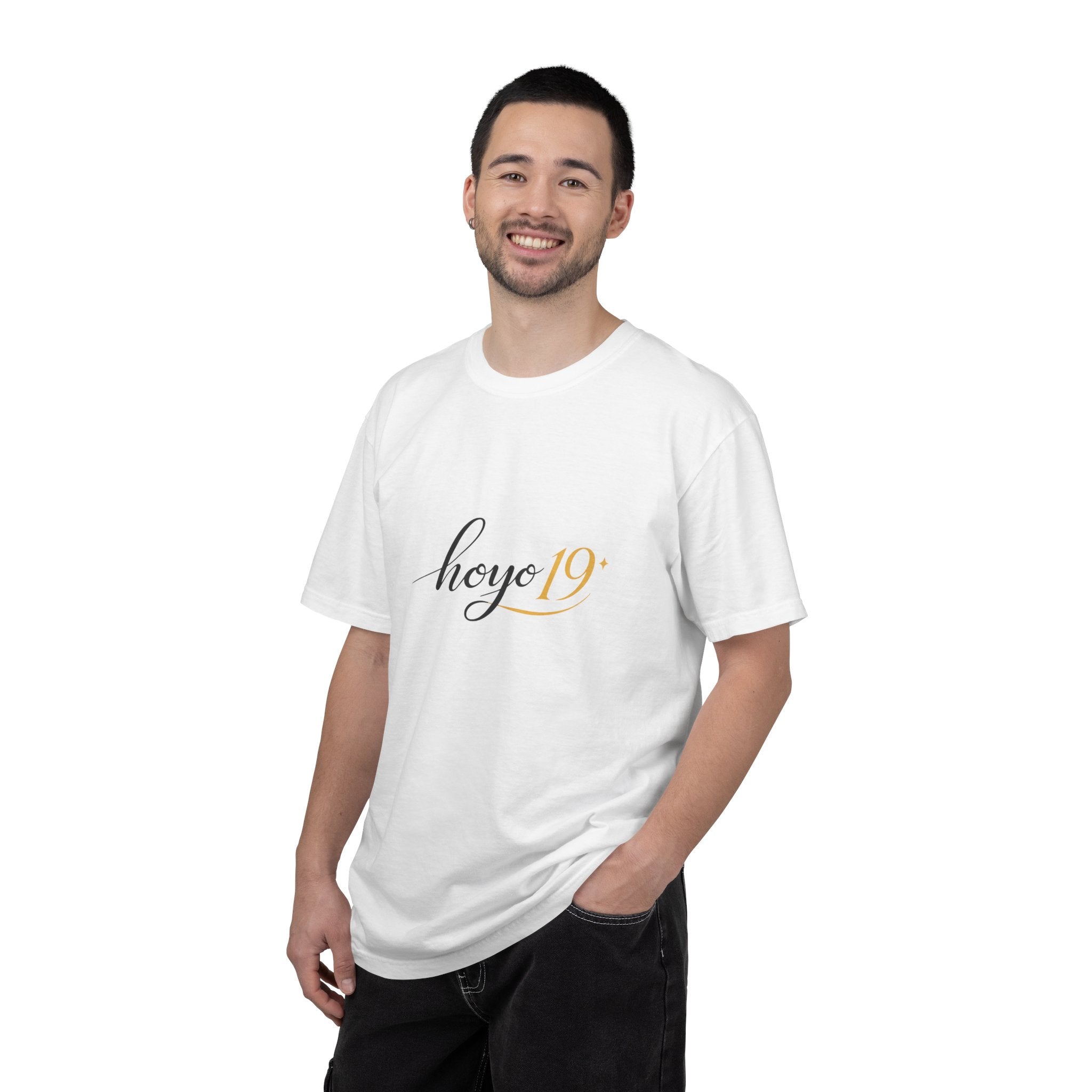T-Shirt — Hoyo 19 Golf Graphic Tee (Back Cartoon Putting: “Par for the Course / Practice Putting, Win at Life” )
