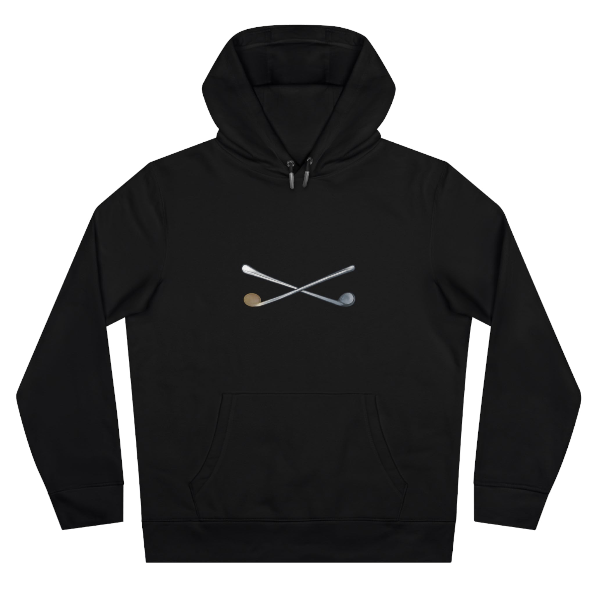 Hurling Sticks Hoodie — Crossed Camán Irish Hurling Pullover